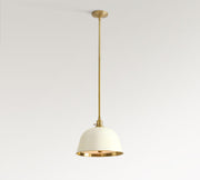 Forvara Metal Bell Diffuser Pendant Light for Kitchen Island Dining